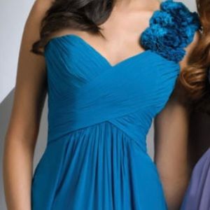 Bari Jay Gown, Style #225, turquoise, size 10